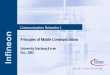 Principles of Mobile Communicationsnts.uni-duisburg-essen.de/downloads/cn1/lecture-1.pdf · Home-RF WiMedia ∆ Dr.-Ing. Ch ... FHMA (FHSS) 1600Hops/s CSMA/CA CSMA/CA CSMA/CA Modulation