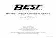 Operation, Maintenance and Parts Manual - Cisco-Eagle · Best/Flex® Power Expandable Conveyor Operation, Maintenance and Parts Manual Models: B/FP 1.5 and B/FP 1.9 BEST Conveyors