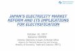 October 10, 2017 Kaname OGAWA - International … OGAWA Goals Approaches Comprehensive measures covering electricity, gas and heat. Step-by-step approach with flexibility and a verification