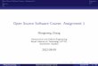 Open Source Software Course: Assignment 1 - Chalmershani/kurser/OS_CFD_2012/assignment1/Mengm… · cell centers and then using Glyphs in ParaView c . Mengmeng Zhang Open Source Software