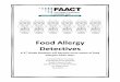 Food Allergy Detectives - food allergy awareness · Food Allergy Detectives ... information by presenting the “All About Food Allergies for Kids ... Food Allergies for Kids” Power