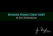 Boudoir Posing Cheat Sheet - WHCCdownloads.whcc.com/docs/Jen-Rozenbaum-Boudoir-Cheat-Sheet.pdfBoudoir Posing Cheat Sheet by Jen Rozenbaum. Why Study Posing? Posing is the easiest and
