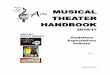 MUSICAL THEATER HANDBOOK - NESA MT CALLBOARDnortheastschooloftheartsmtrehearsal.weebly.com/uploads/5/8/8/2/... · MUSICAL THEATER HANDBOOK 2016/17 _____ Name Revised 8/16 NESA MT