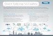 Start Talking SD-WAN - TBI Talking SD-WAN What is SD-WAN? SD-WAN (software-deﬁned WAN) is a wide area network deployment method using virtualization and application to control and