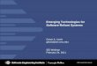 Emerging Technologies for Software-Reliant Systems - … ·  · 2011-02-24Emerging Technologies for Software-Reliant Systems ... context-aware applications and ... •Large-scale
