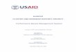 Performance Based Management Systempdf.usaid.gov/pdf_docs/PNADC718.pdfPerformance Based Management System ... Evaluation is the periodic assessment of a project’s ... sales agents