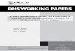 DHS WORKING PAPERS - PATH · DHS WORKING PAPERS 2009 No. 66 Monica T .Kothari Shea O. Rutstein Jasbir K. Sangha Where the Standard Makes the Difference in the …Authors: Monica T