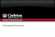 Courseleaf Overview - Carleton University · Courseleaf Overview Sessions ... CIM (CourseLeaf Curriculum Information Management) manages the process of updating, adding and deactivating