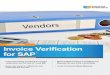 Invoice Verification for SAP - Espresso Tutorials Verification for SAP ... 4.4 Configure Automatic Postings 155 4.5 Incoming Invoice 170 4.6 Document Parking 193 4.7 Invoice Block
