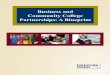 Business and Community College Partnerships: A Blueprintiwnc.org/documents/LearnEarnBlueprint.pdf · To successfully launch and navigate a partnership, business and community college
