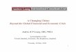 A Changing China Beyond the Global Financial and Economic ... · 1 Andrew Leun g International Consultants Ltd A Changing China: Beyond the Global Financial and Economic Crisis Andrew