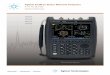 Agilent FieldFox Vector Network Analyzers€¦ ·  · 2014-10-23Measure peak power and average power -60 to +44 dBm ... VSWR, insertion loss, 1-port cable loss, ... STEP 1 FieldFox’s