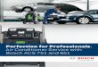 Perfection for Professionals Air Conditioner Service with ... · Perfection for Professionals: Air Conditioner Service with Bosch ACS 751 and 651. ACS 751 and 651 A/C service unit
