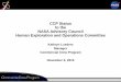 CCP Status to the NASA Advisory Council Human … · CCP Status to the NASA Advisory Council Human Exploration and Operations Committee Kathryn Lueders Manager Commercial Crew Program