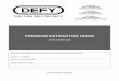PREMIUM EXTRACTOR HOOD - newappliances.co.za MANUAL … · Page 3 This section contains safety instructions that will help you avoid risk of injury and damage. All warranties will