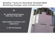 Quality Tools to Develop Sustainable Building Design and ... Tools to Develop Sustainable... · Quality Tools to Develop Sustainable Building Design and Construction By Dr. Abdul