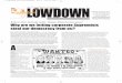 VOLUME13 NUMBER 8 AUGUST 2011 LOWDOWN - … · They practically never have press ... are still on the bench, ... Starr, Roberts was a corporate lawyer in Washington