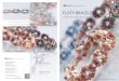 BRACELEtS mAdE uSINg PRECIOSA tee™ ANd … · of the this bead in different types of stringings, sewing techniques, crocheting and kumihimo and its easy combination with other Czech