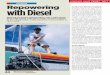 Our 40' (12m) catamaran was originally One engine died … Diesel.pdf · com/folders/prop/propcalc.htm. Many engine manufacturer websites also offer shafting and propeller sizing