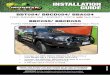 FORD RANGER / EVEREST 7/2015 without Tech Pack / Everest without Tech Pack. • It will take about 4 hours to install. Page 2 of 13 2. Use bodyline on bumper and grill as reference