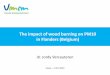 The impact of wood burning on PM10 in Flanders (Belgium) · The impact of wood burning on PM10 in Flanders (Belgium) Why? ... Feb Mar Apr May Jun Jul Aug Sep Oct Nov Dec Jan /m3