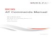 BC95 AT Commands Manual - Quectel Wireless … Module Series BC95 AT Commands Manual BC95_AT_Commands_Manual 8 / 120 1 Introduction This document gives details of the AT Command Set