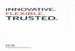 Innovative. Flexible. Trusted. - icgam.com | Home Form... · Intermediate Capital Group PLC Annual report and accounts 2015 Innovative. Flexible. Trusted