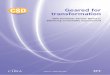 Geared for transformation - BT Broadband · Geared for transformation Version 1.0 ... including Oracle e-Business Suite. ... continuous improvement of financial management across