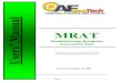 Manufacturing Readiness Assessment Tool - …dodmrl.com/MRAT/MRA_Tool_Users_Manual.pdfPage 3 01. Introduction Manufacturing Readiness Assessment Tool (MRAT) The MRAT was developed