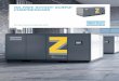 OIL-FREE ROTARY SCREW COMPRESSORS - Atlas Copco · Highest reliability For 60 years, Atlas Copco Z compressors have set the benchmark for durability. They are built using long-standing