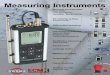 Measuring Instruments - ECMK Process Solutions GmbH · Measuring Instruments 2014. 2 ... Instruments and methods for measuring physical quantities ... ve particularly good dyna-mic