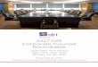 2017 DRI Corporate Counsel Roundtable - bit x bit, LLC€¦ · 2017 DRI Corporate Counsel Roundtable Lotte New York Palace New York, New York January 19–20, 2017 Presented by DRI’s