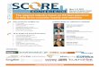 SCORE Conference - CRMI · A highlight of the SCORE Conference is the formal presentation of the NorthFace ScoreBoard℠ Award ... (or equivalent) ... Emcee: Ginger Conlon, Chief