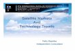Satellite Markets And Technology Trends - ITU: … Trends Word of Introduction A 10-year forecast of satellite and launcher markets has good news and bad news for hardware manufacturers:
