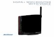 HSPA+ WIFI ROUTER WITH VOICE - Rogersdownloads.rogers.com/wireless/products/NetComm/NetComm+3G10W… · HSPA+ WIFI ROUTER WITH VOICE User Guide YML10WVR2 2 Preface The purpose of