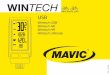 Wintech USB Wintech Alti Wintech HR Wintech Ultimate - Mavic · Thank you for putting your trust in Mavic products. INSIDE 1. PRODUCT DESCRIPTION INSTALLATION 2. ... When setting