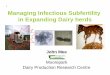 1 Managing Infectious Subfertility in Expanding Dairy … · Managing Infectious Subfertility in Expanding Dairy herds John Mee ... • Abortions/IUGR/Mummification • Reduced yield,
