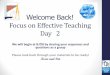 Focus on Effective Teaching Day 2 - btboces.org 22.pdfFocus on Effective Teaching Day 2 ... •Based on the rubric language and your learning about questioning, ... • Round Robin