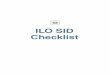ILO SID Checklist - International Labour Organization · ILO SID Checklist 2. 1.2. ... conditions at sea and be machine-readable. (C185, Article 3, paragraph 2) ... Document 9303