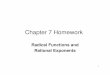 Chapter 7 Homework - files.transtutors.com 36., – 37. –64, 64, – –64, 64 38. a. 35 ft b. 20 ft longer 39. 0.5 40. 41. 0.2 42. 43. 2|c| 44. 3xy2 3 45. 12y2z2x xy 46. y4 2 3