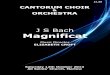 J S Bach Magnificat - Cantorum Choir · £1.50 CANTORUM CHOIR & ORCHESTRA J S Bach Magnificat Music Director ELISABETH CROFT Saturday 12th October 2013 All Saints’ Church, Marlow