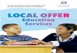 Services for children and young people with special ... · young people with special educational needs ... and young people at the heart of planning for ... with special educational
