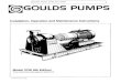 Goulds Pump 3700 iom D597 - 50.244.15.1050.244.15.10/techlib/Goulds/Goulds_Pump_3700_iom_D597.pdfGoulds_Pump_3700_iom_D597. Created Date: 3/27/2000 10:29:55 AM