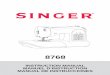 SInger1-EngFreSpa(83933) · Avec cette machine à coudre, utilisez le modèle YC-485 EC ou JF-1000. Cet appareil est conforme à la norme CEE 2004/108/EC concernant les normes électromagnétiques