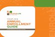 L YOUR 2 015 ANNUAL O ENROLLMENT GUIDE R N 2 015 ANNUAL ENROLLMENT GUIDE ... Routine PSA and digital rectal exam 100% covered, ... services through Health Advocate