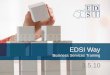 EDSI Wayintranet.edsisolutions.com/EmpOnly/INTRANET/EDSIWay/PDFs/EDSI W… · EDSI Way Business Services Training ... Frequently Asked Questions ... business model. Our Follow Up