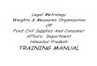 Legal Metrology trainig manual - Himachal Pradeshadmis.hp.nic.in/ehimapurti/pdfs/Legal_Metrology_trainig_manual.pdf · Computer training will enable the trainee to save the time and