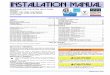 INSTALLATION MANUAL - usair-eng.com YZF Installation Manual.pdf · INSTALLATION MANUAL ... of R-410A. • Manifold sets should be 800 PSIG high side and 250 PSIG low ... • Leak
