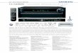 2011 NEW PRODUCT RELEASE TX-NR809 7.2 … · TX-NR809 7.2-CHANNEL NETWORK A/V RECEIVER HDMI ® Support for 3D Video and Audio Return Channel The eight HDMI inputs on the TX-NR809