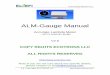 ALM-Gauge Manual - Ecotrons Manual.pdf · ALM-Gauge Manual V2.5 2 Copy rights ECOTRONS LLC  Check before you power on ALM-Gauge: The oxygen sensor is 